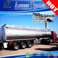Light Tare Weight different material 3 Axles 55000 Liters Aluminum Oil Tanker Trailers